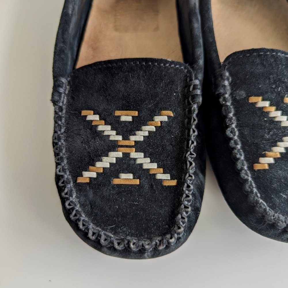 UGG Suede Driving Loafer sz 5 - Picture 6 of 16